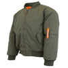 Men'S Heavyweight MA-1 Bomber Flight Jacket