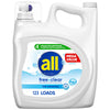 All Liquid Laundry Detergent, Free Clear for Sensitive Skin, 184.5 Ounce, 123 Loads