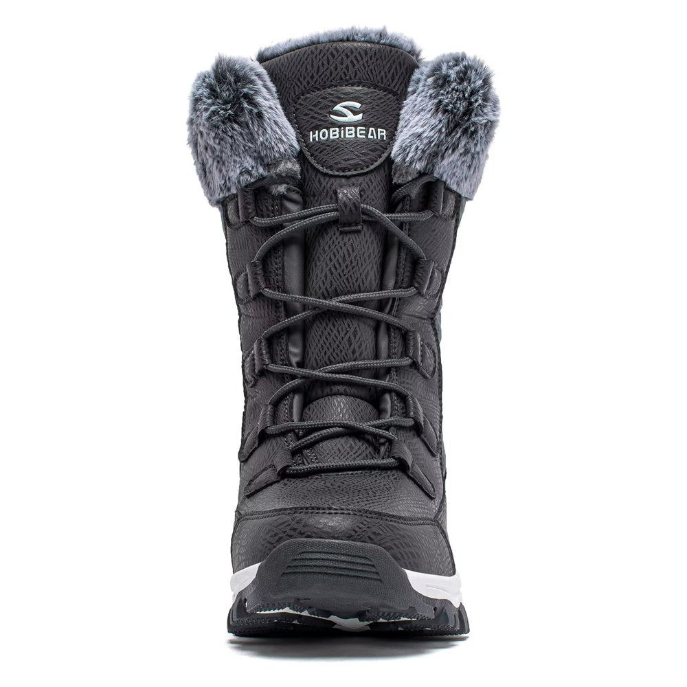 HOBIBEAR Women'S Snow Boots Anti-Slip Waterproof Warm Winter Shoes