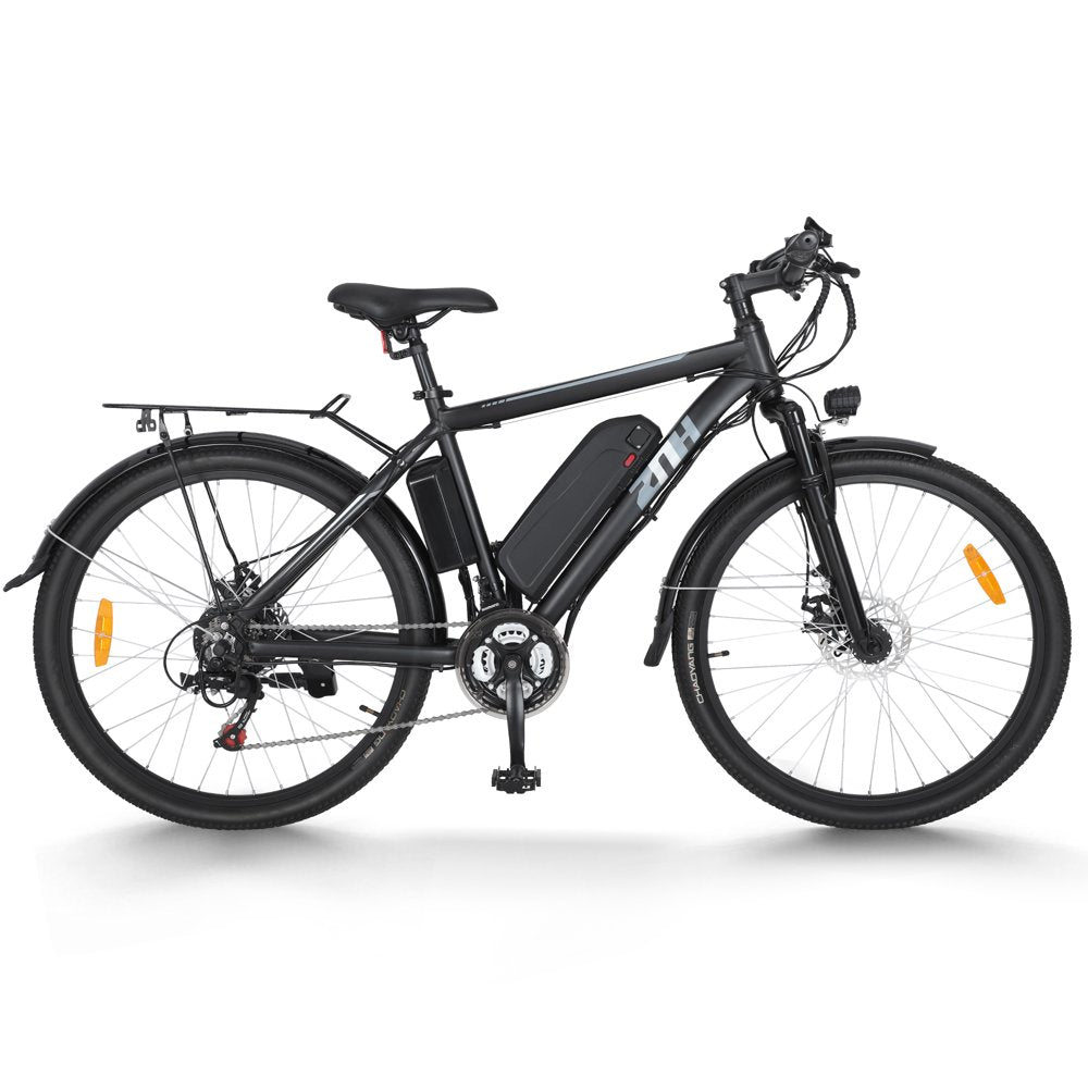 ZNH Mountain Electric Bicycle, 26 In. 350 W, Removable 36 V/10 Ah Battery, Black