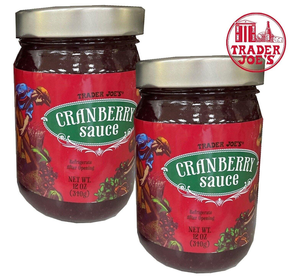 2 Packs Trader Joe'S Cranberry Sauce 12 Oz