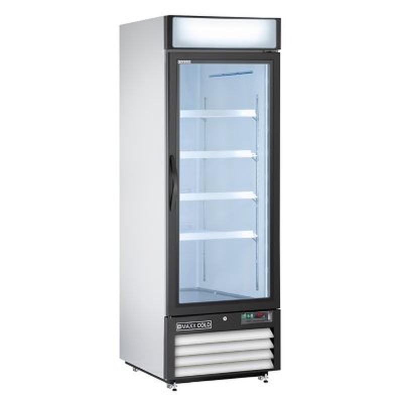 Maxx Cold X-Series Single Door Upright Merchandiser Freezer (23 Cu. Ft.)