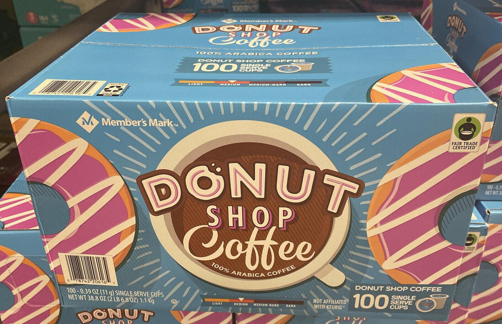 Member'S Mark Donut Shop Coffee Single Serve K-Cup Coffee Pods, 100 Ct.