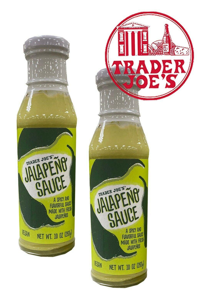 X2 BOTTLES 🔥 Trader Joe'S Jalapeno Sauce 10Oz 🔥