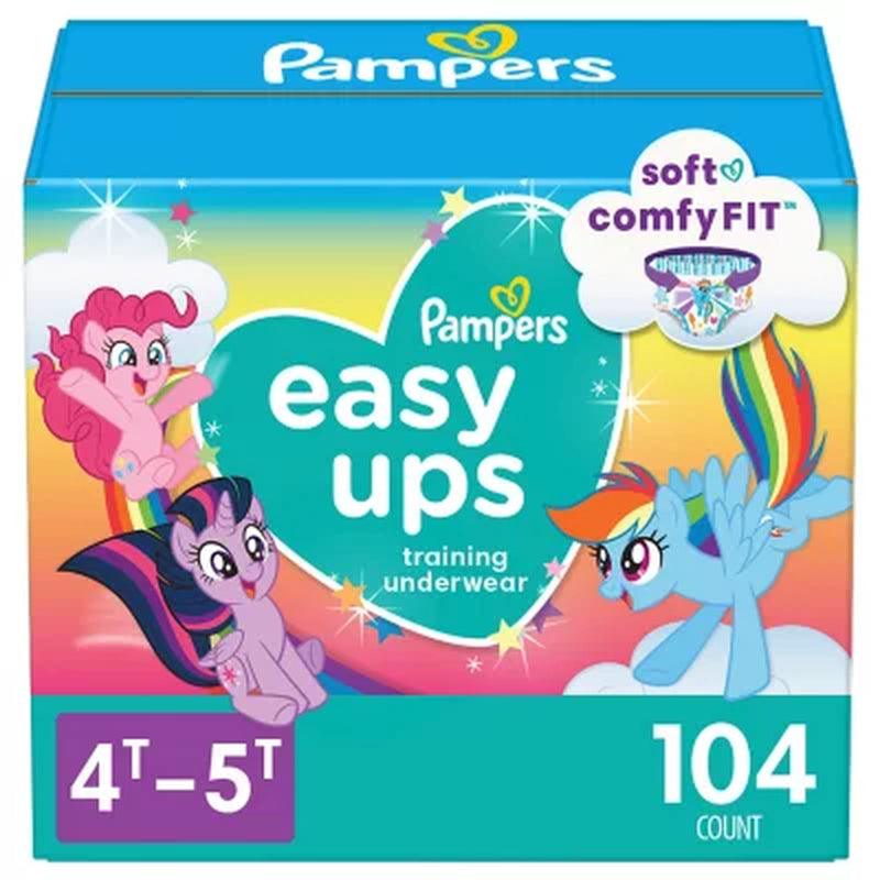 Pampers Easy Ups Training Pants Underwear for Girls (Sizes: 2T-5T)