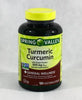 Spring Valley Turmeric Curcumin Ginger Powder 500Mg 180 Capsules Exp. 10/2024