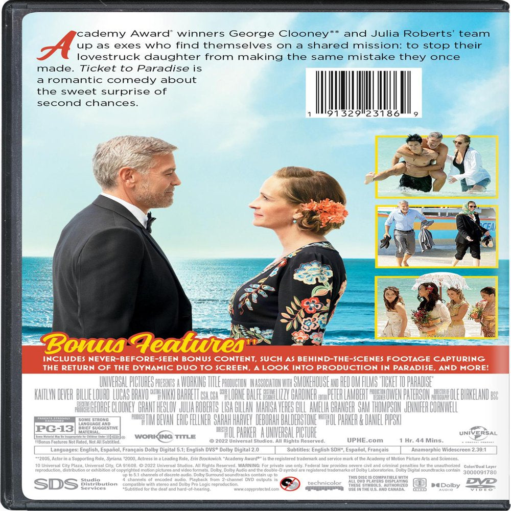 Ticket to Paradise (DVD)