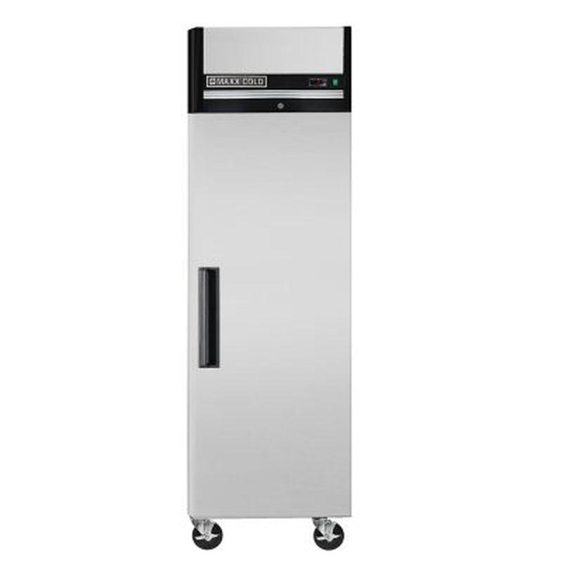 Maxx Cold X-Series Stainless Single Door, Commercial Reach-In Upright Refrigerator (23 Cu. Ft.)