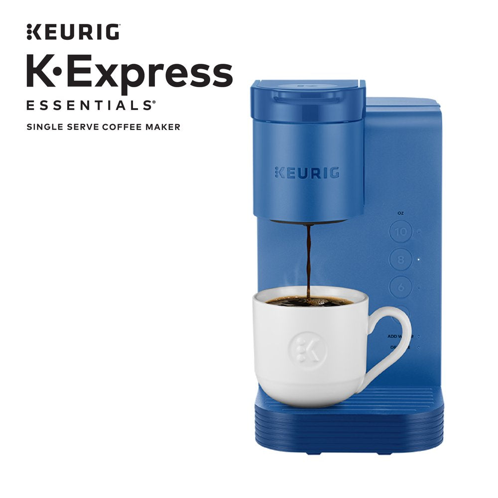 Keurig K-Express Essentials Single-Serve K-Cup Pod Coffee Maker, Pacific Blue