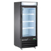 Maxx Cold X-Series Single Door Merchandiser Freezer, Black (12 Cu. Ft.)