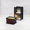 Sterilite Plastic File Crate in Black