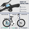 COLORWAY 26" Electric Bike for Woman, 500W Powerful Motor, 36V 12AH Removable Battery E Bike, , Max. Speed 19.9MPH Electric Bicycle