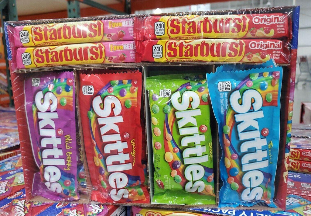 Starburst & Skittles 30 Count Variety Pack