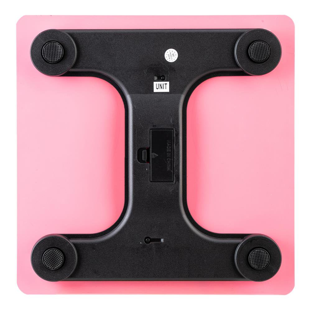 Ktaxon Bathroom Weight Scale, Highly Accurate Digital Bathroom Body Scale, Measures Weight up to 180Kg/396 Lbs., Pink