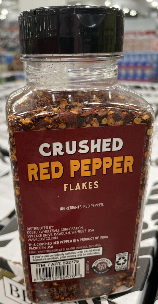 🔥 Kirkland Signature Crushed Red Pepper Finest Quality 10Oz 🔥