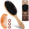 BLACK EGG Soft Hair Brush Hair Comb for Thin and Fine Hair Detangle Smoothing Haircare Beauty Gift