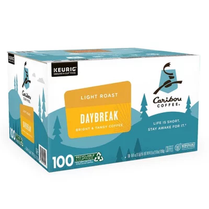 Caribou Coffee Daybreak Morning Blend Keurig K-Cups (100 Ct.)