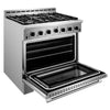 NXR 36 In. Professional Style 5.5 Cu. Ft. Freestanding Gas Range