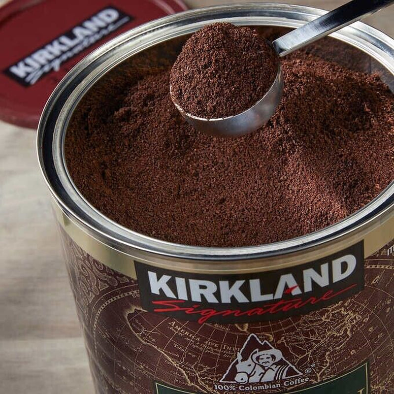 Kirkland Signature 100% Colombian Coffee, Dark Roast, 3 Lbs