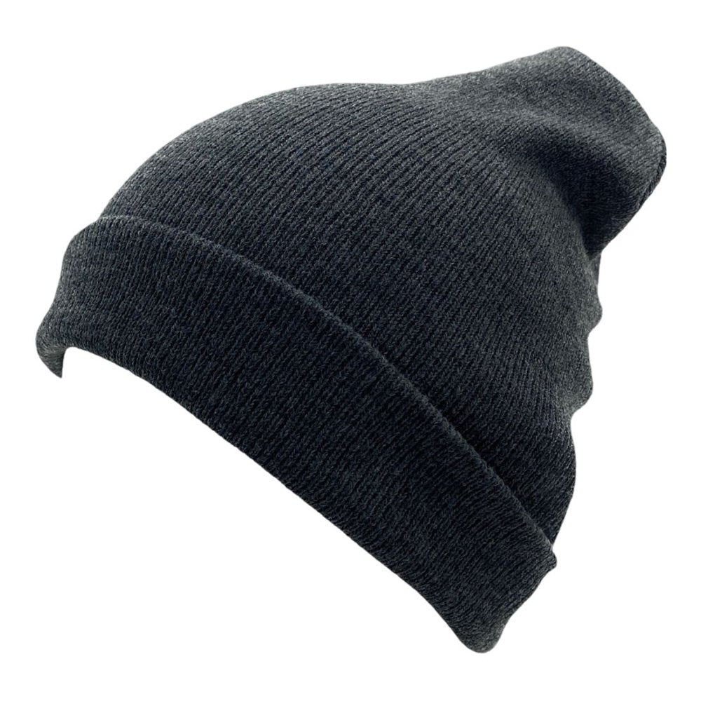 Empire Cove Cuffed Knit Beanie 3 Pack Set Charcoal