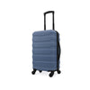 Protege 1 Piece 20" Hard Side Carry-On ABS Luggage with 2 Packing Cubes Blue