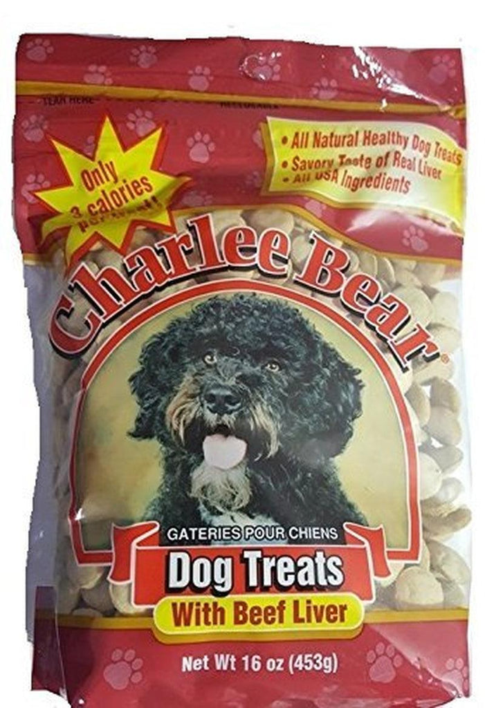 Charlee Bear Dog Treats with Beef Liver 16 Oz