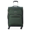 DELSEY PARIS Sky Max 2.0, 2 Piece Softside Luggage Set Includes 24" Checked Luggage and a Carry-On Duffel Bag, Green