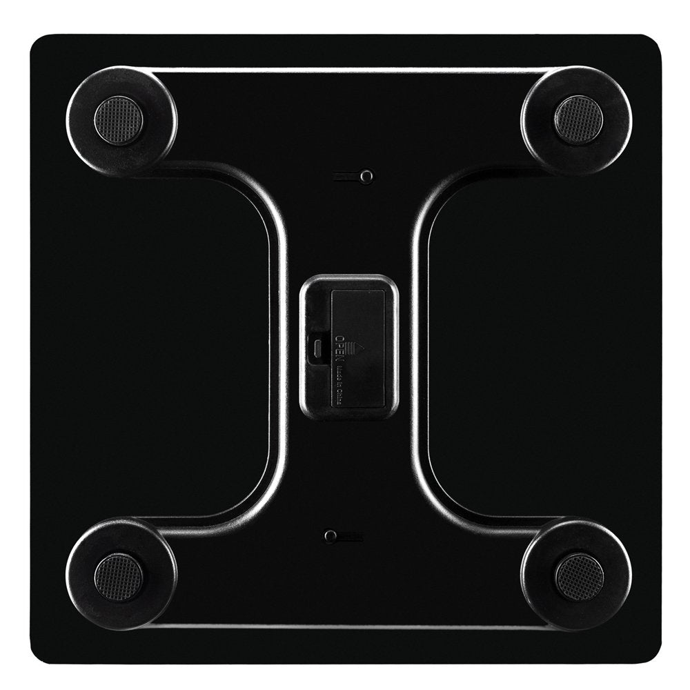 Ktaxon Bathroom Weight Scale, Highly Accurate Digital Bathroom Body Scale, Measures Weight up to 180Kg/396 Lbs., Black