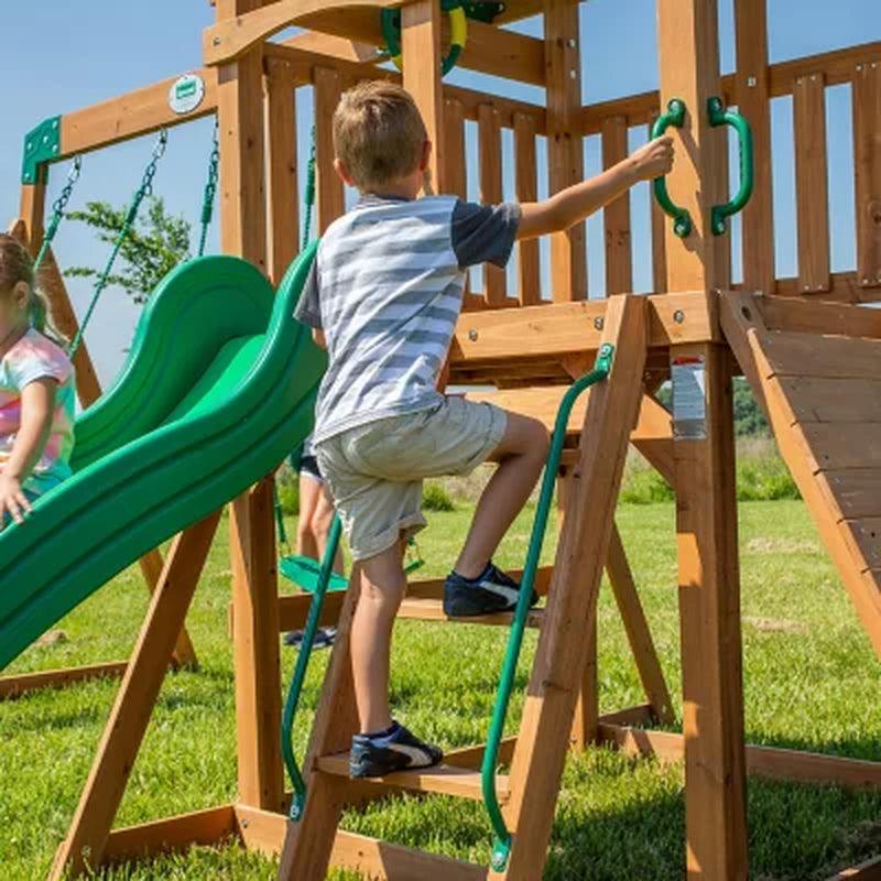 Backyard Discovery Grayson Peak Cedar Swing Set/Playset