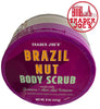 New Trader Joe'S Brazil Nut Body Scrub Guarana & Aloe Leaf Extract 8 Oz