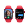 Apple Watch Series 9 GPS + Cellular 41Mm Red Aluminum Case with Red Sport Band - M/L