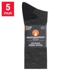 Weatherproof Men'S Outdoor Crew Sock, 5-Pair