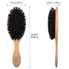 BLACK EGG Soft Hair Brush Hair Comb for Thin and Fine Hair Detangle Smoothing Haircare Beauty Gift