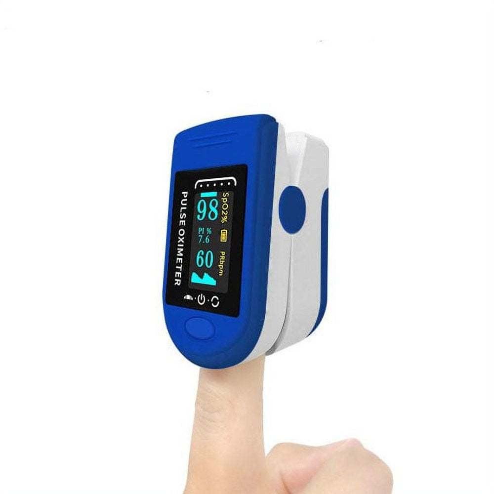 Clearance! Fingertip Pulse Oximeter Blood Oxygen Saturation Monitor Finger Pulse Oximeter, Bar Graphs and Heart Rate Monitor