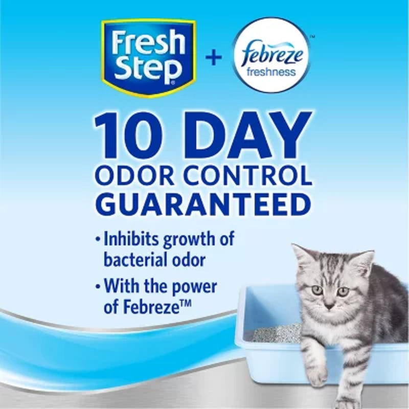 Fresh Step Total Control Scented Clumping Litter with Febreze (44 Lbs.)