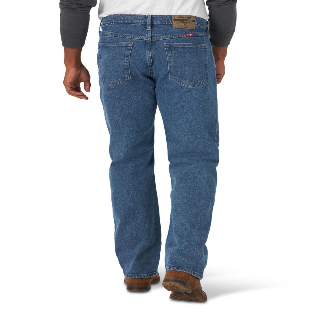 Wrangler Men'S and Big Men'S Regular Fit Jeans with Flex