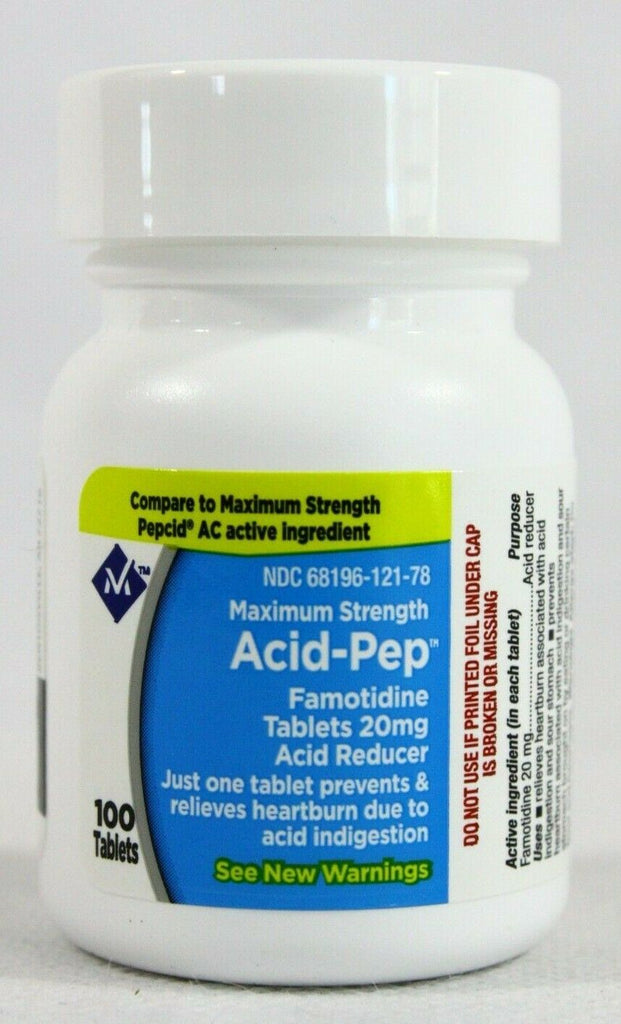 Member'S Mark Famotidine 100 Tablets Acid Reducer New Free Shipping Exp. 10/2024