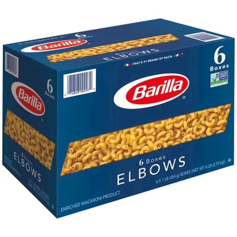 Barilla Elbow Pasta (1Lb., 6 Pk.)