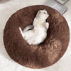 Nisrada Cat Beds for Indoor Cats,20 Inch Dog Bed for Small Melium Large Dogs, Washable-Round Pet Bed for Puppy and Kitten with Slip-Resistant Bottom