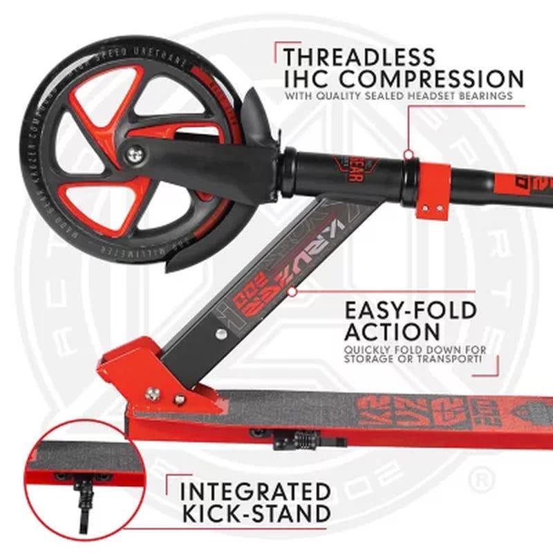 Madd Gear Kruzer Folding Height Adjustable Commuter Scooter