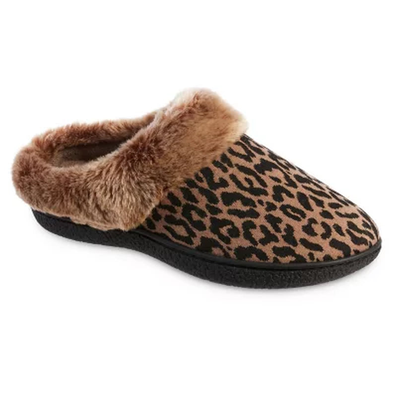 Isotoner Ladies Memory Foam Hoodback Comfort Slippers