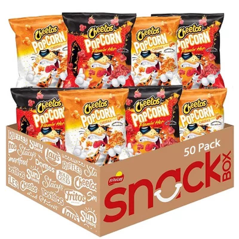 Cheetos Popcorn Variety Pack (0.63 Oz., 50 Pk.)