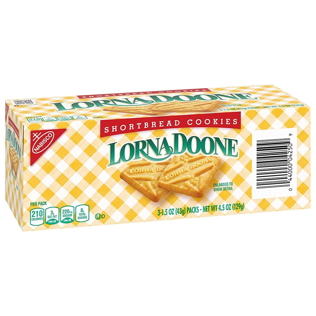 Lorna Doone Shortbread Cookies, 12 - 4.5 Oz Boxes