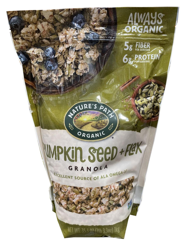 🔥 Nature'S Path Organic Pumpkin Seed and Flax - 35.3Oz 🔥