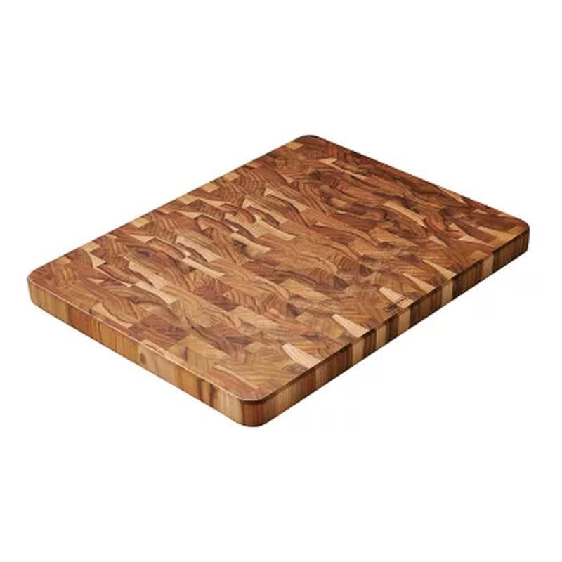 Tramontina Authentic Teak Wood End-Grain Chopping Board