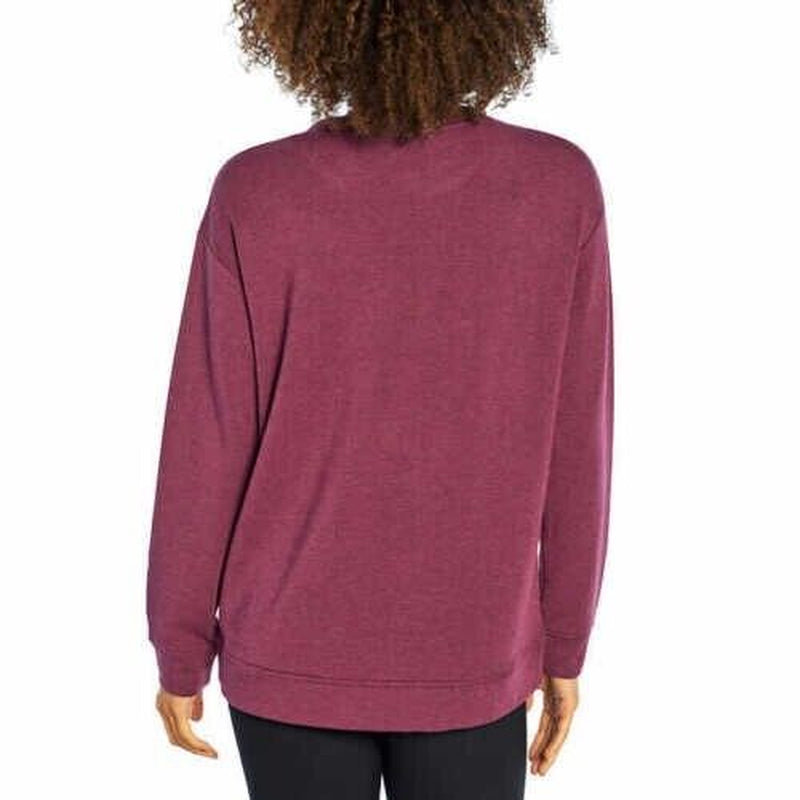 Orvis Ladies' Crewneck Pullover - PURPLE - Medium - FAST SHIPPING