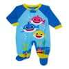 Baby Shark Toddler Boys or Girls One-Piece Sleeper, Sizes 12M-5T