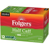 Folgers Half Caff Coffee Keurig K-Cup Pods, 72 Count