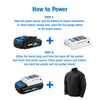 HART 20-Volt Heated Jacket Kit, Black, Male Medium, (1) 1.5Ah Lithium-Ion Battery