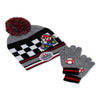 Mario Bros Boys Beanie Hat and Glove Set, One Size